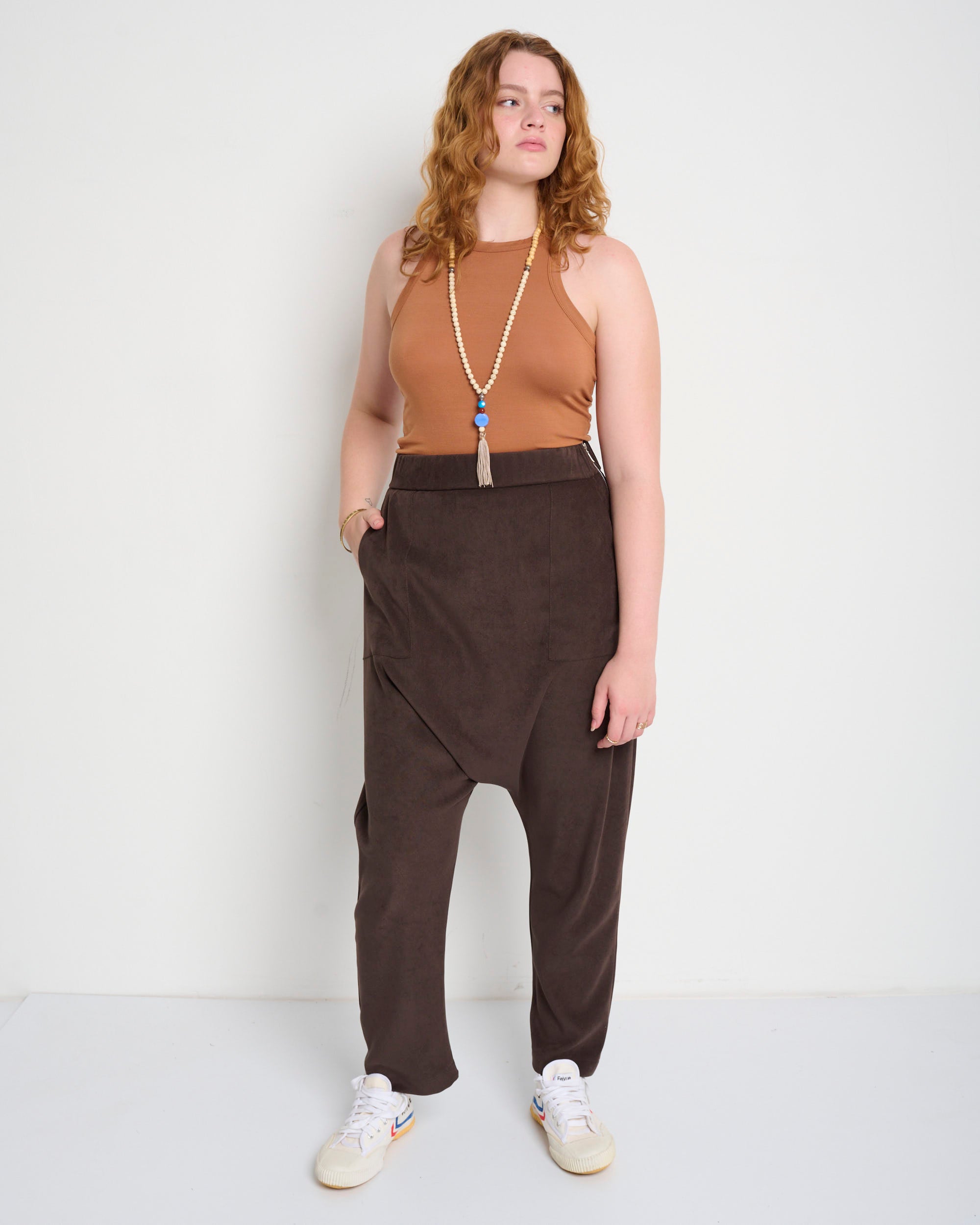 Frankie Pants Chocolate Brown