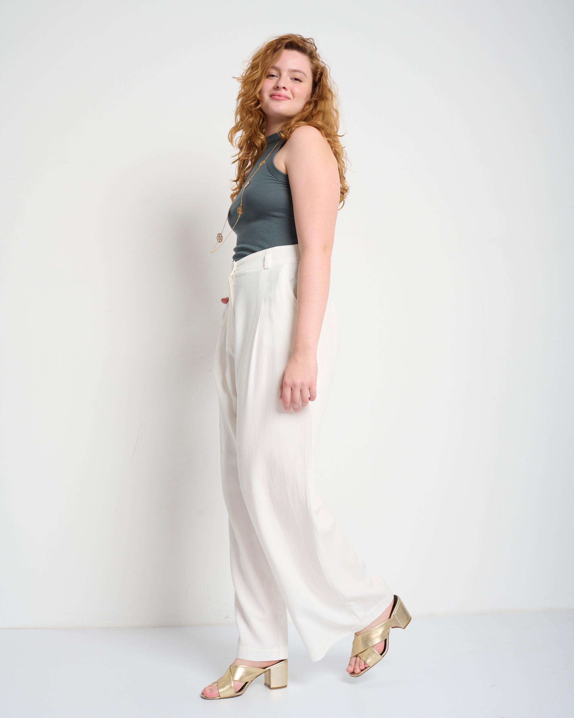 Bloom Pants White
