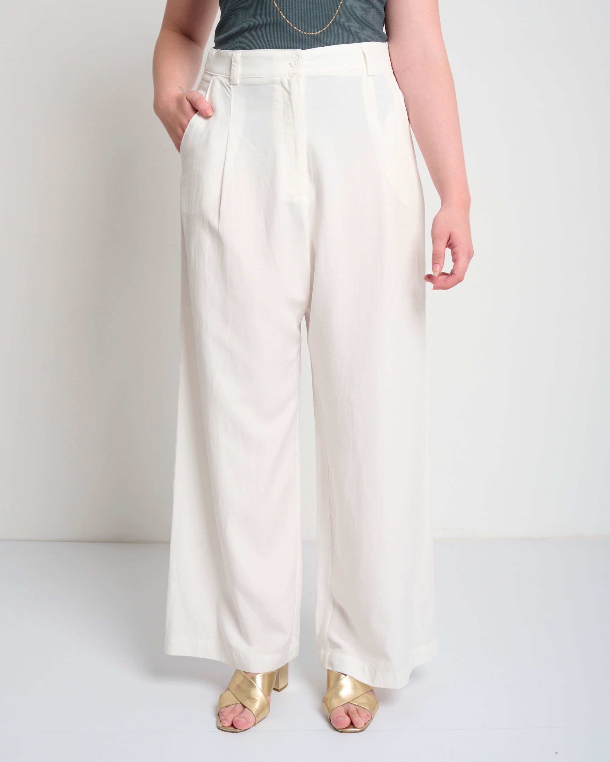 Bloom Pants White