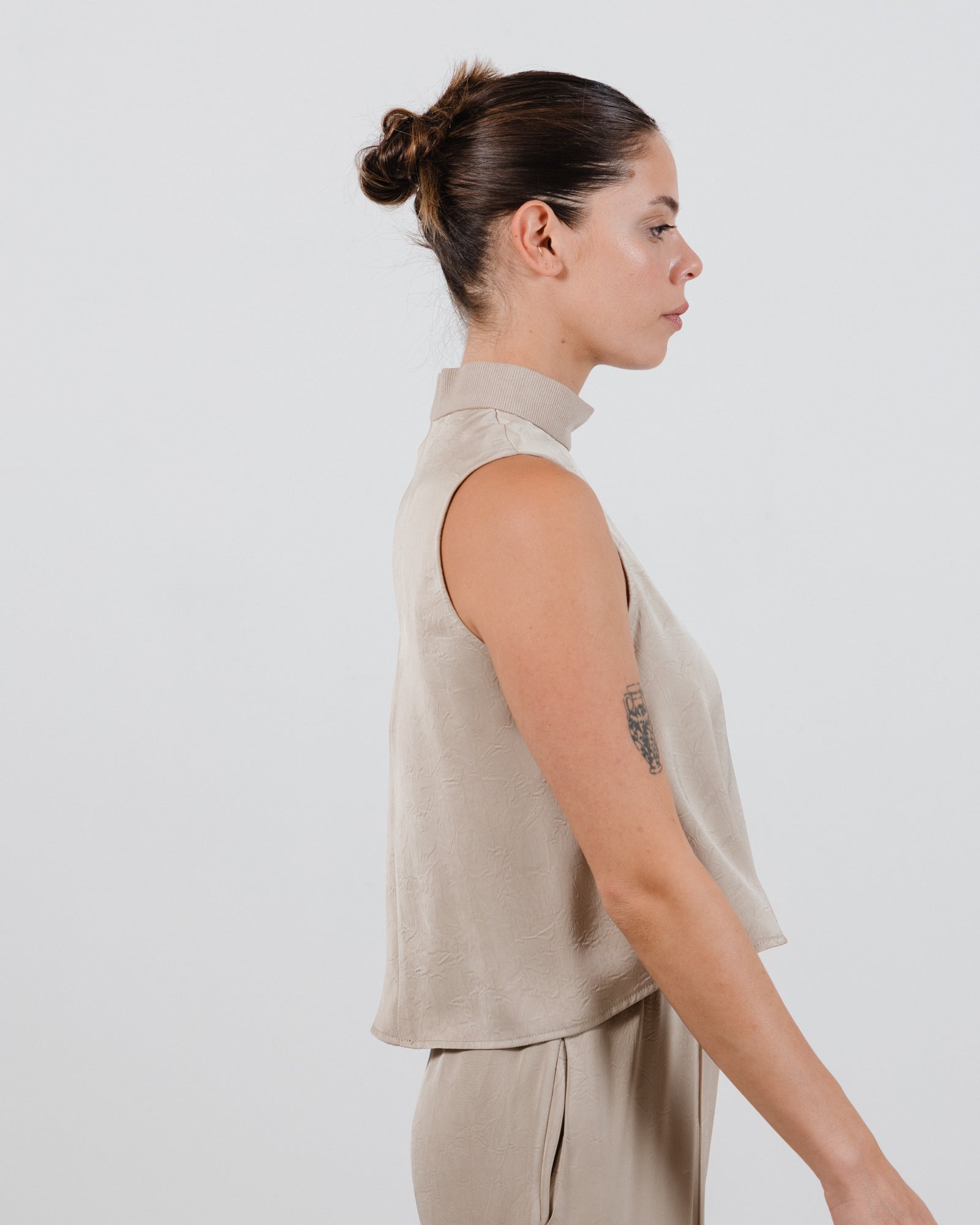 Helena Top Khaki