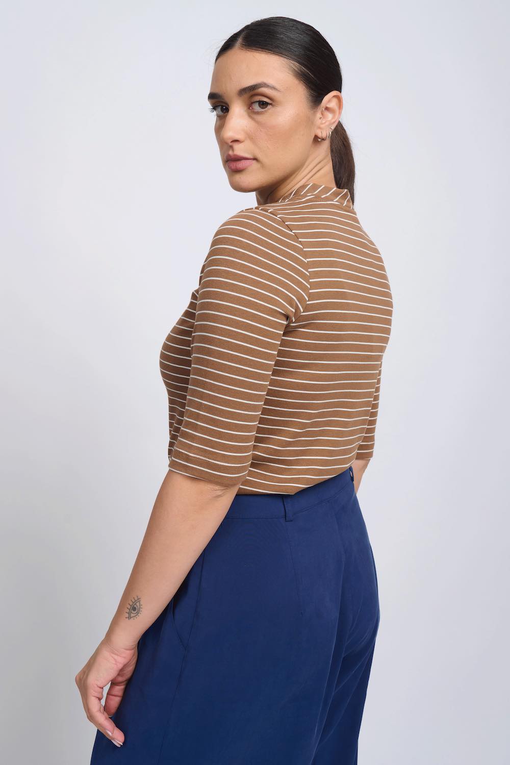 Yoko Top Brown