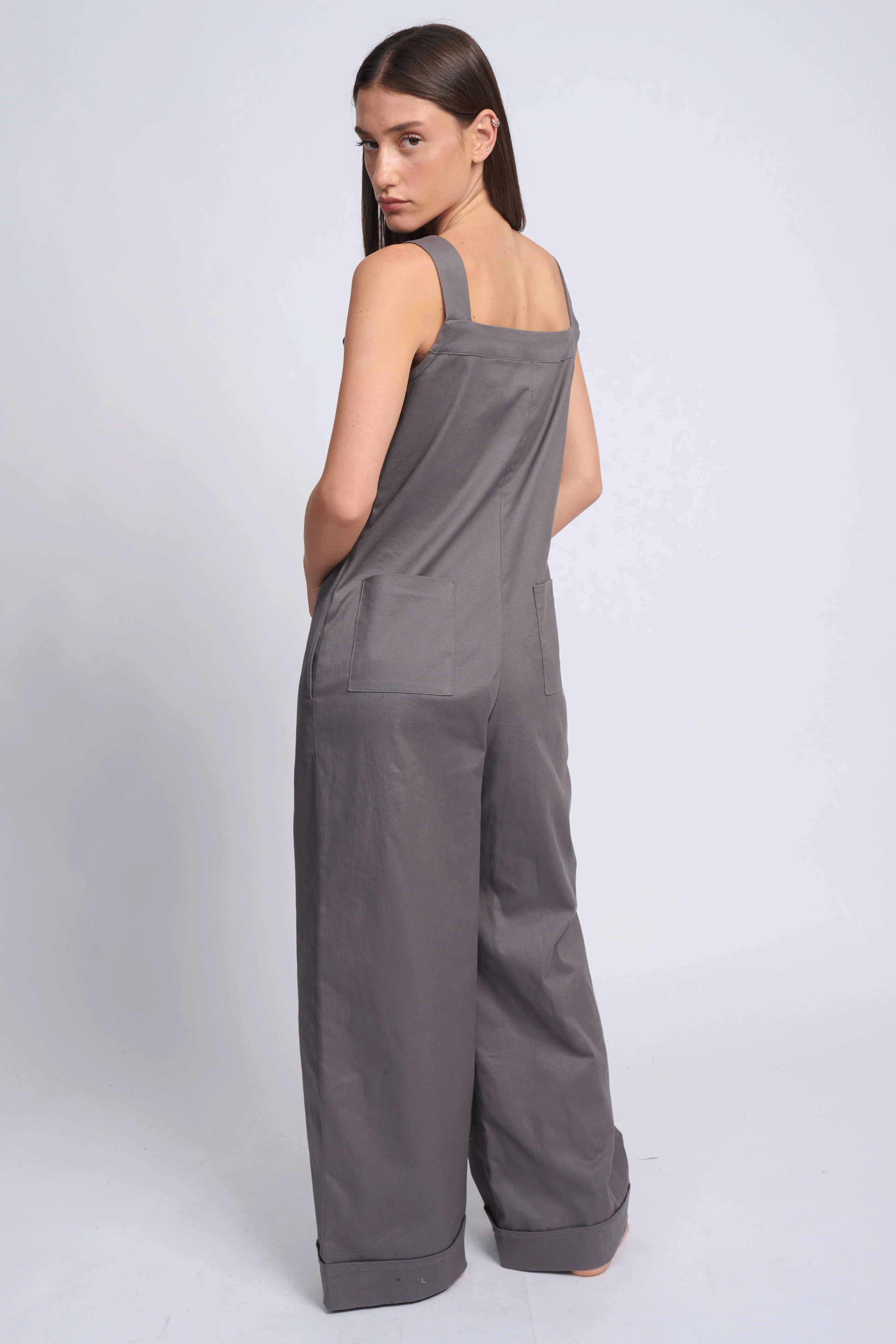 Marie Jumpsuit Steel Grey