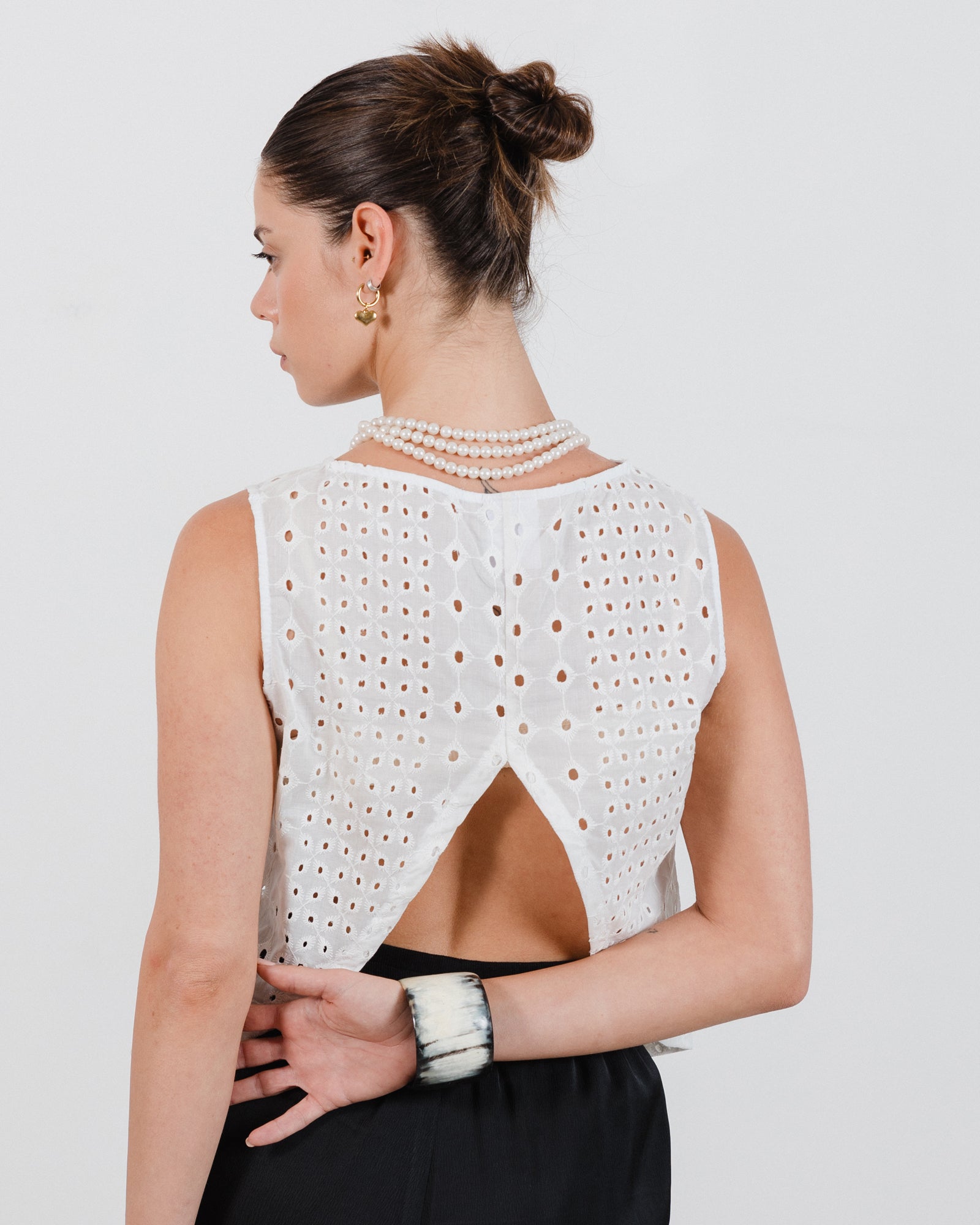 Sophie Top White Lace