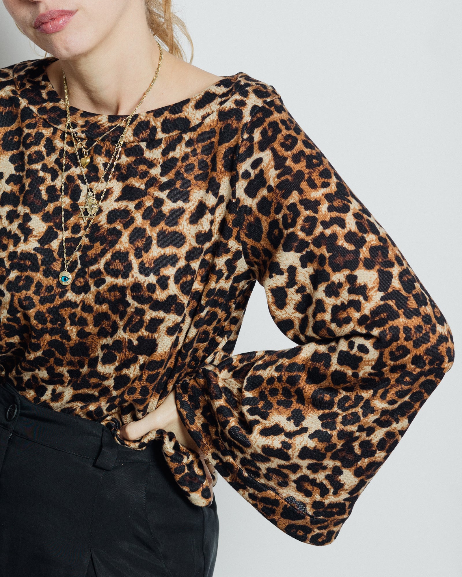 Lili Top Leopard