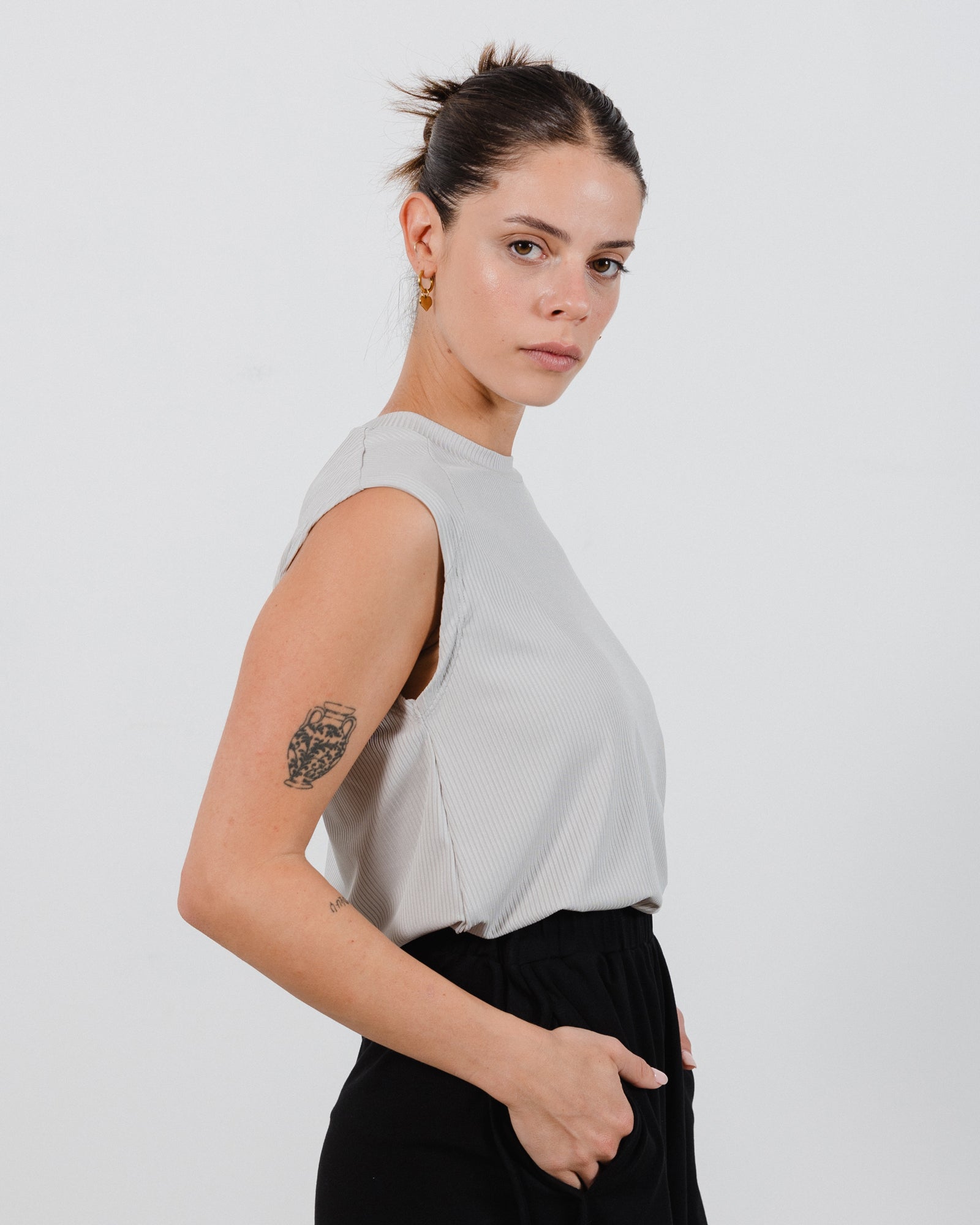 Tony Tank Top Ice Rib