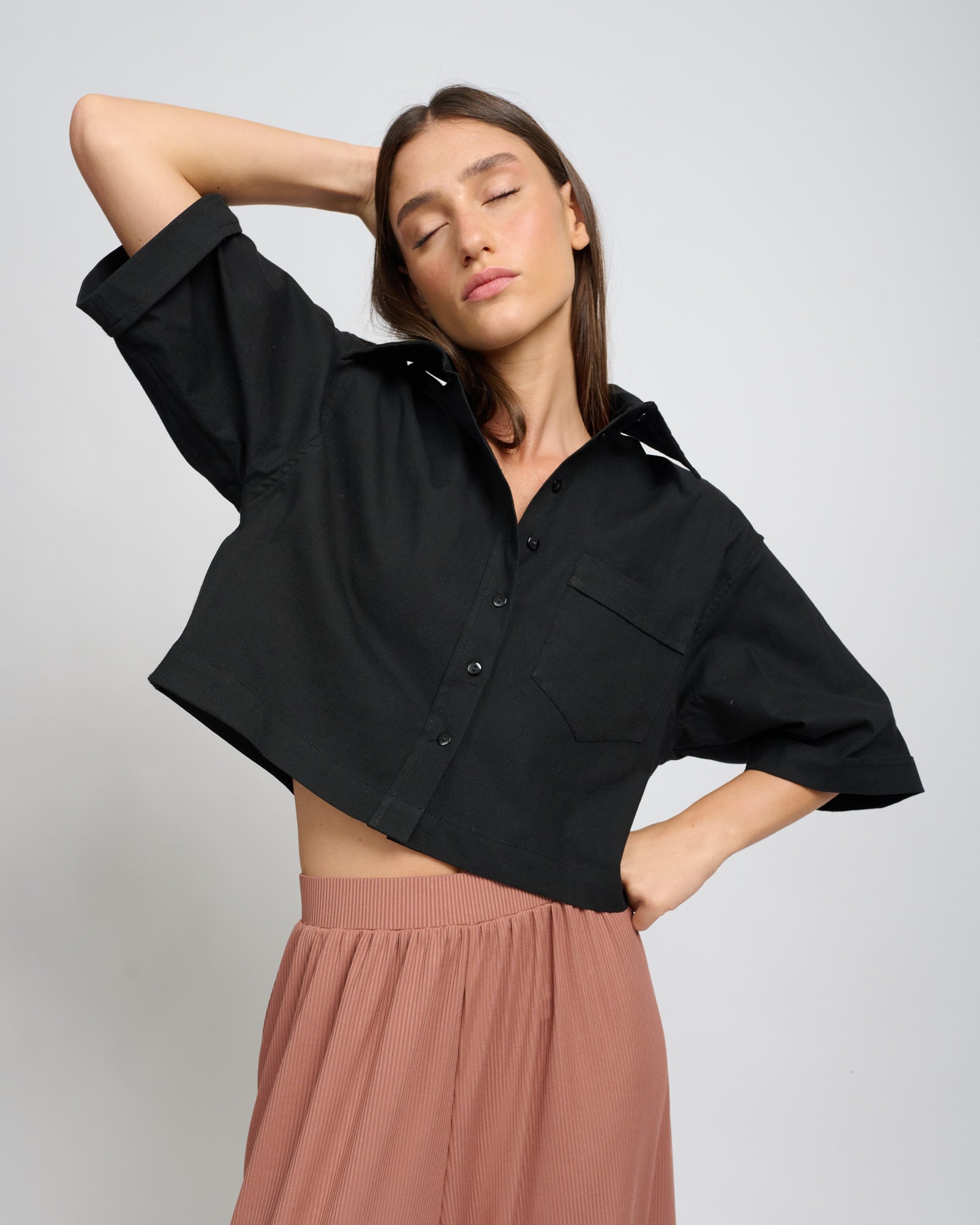 Esther Shirt Black