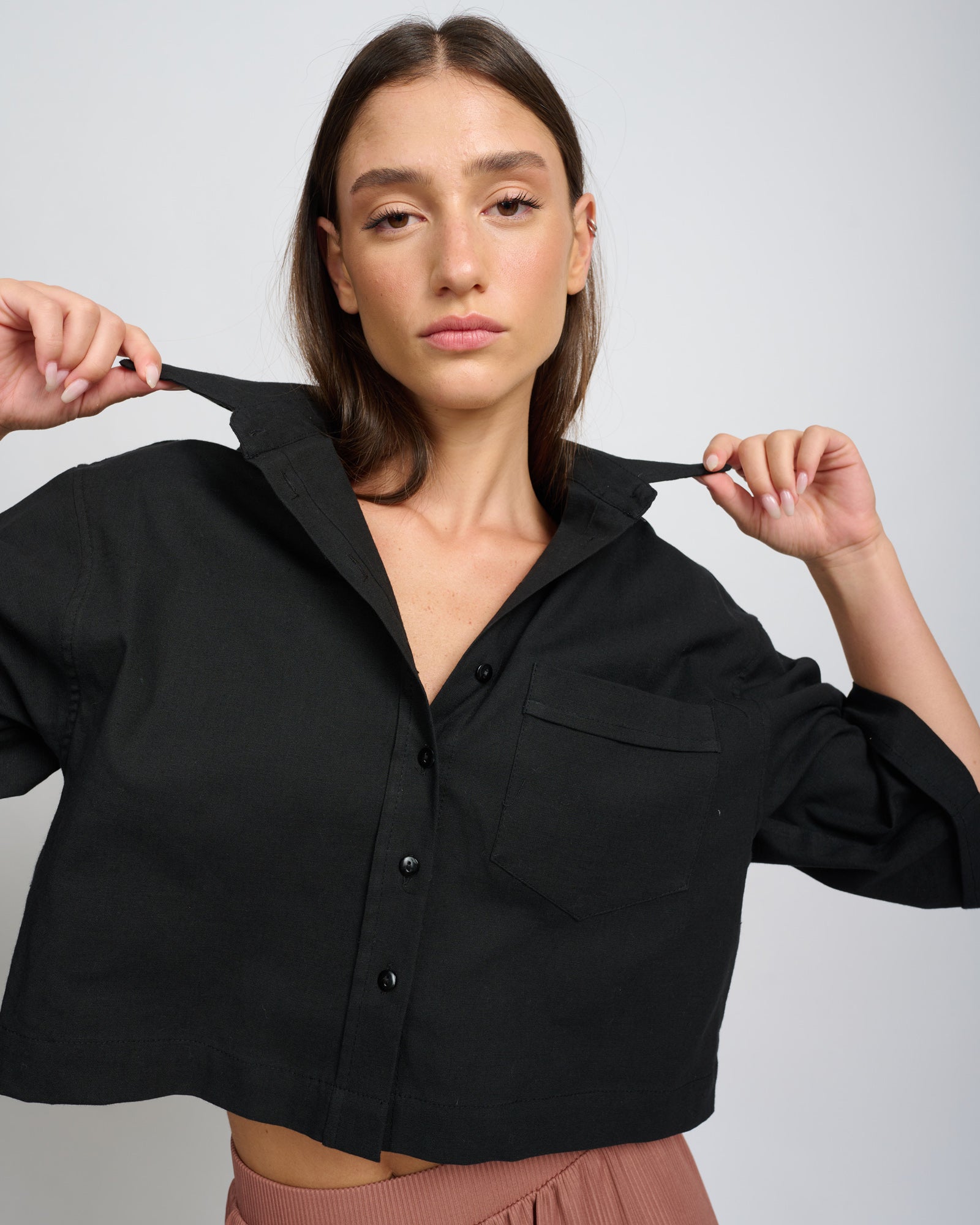 Esther Shirt Black