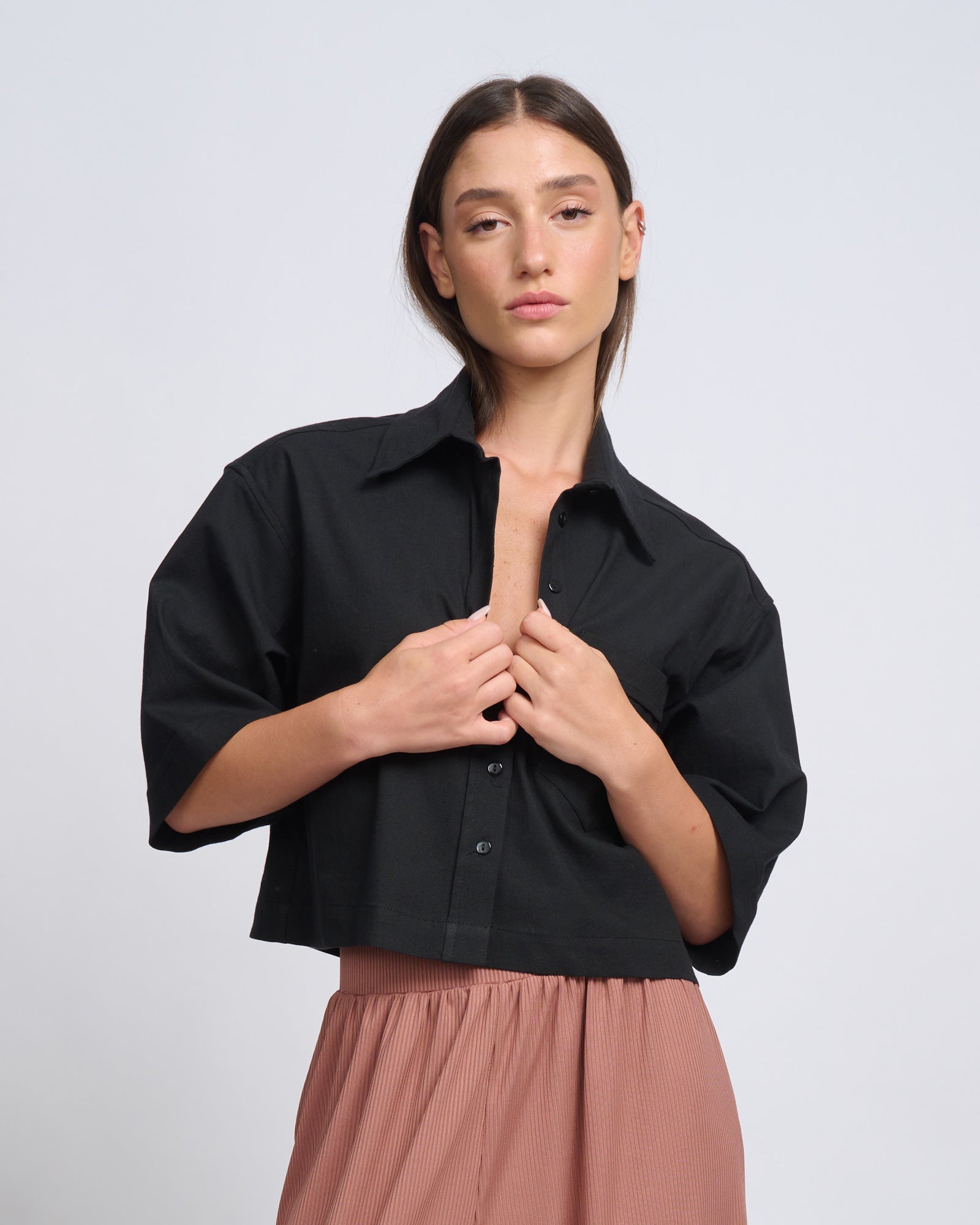 Esther Shirt Black