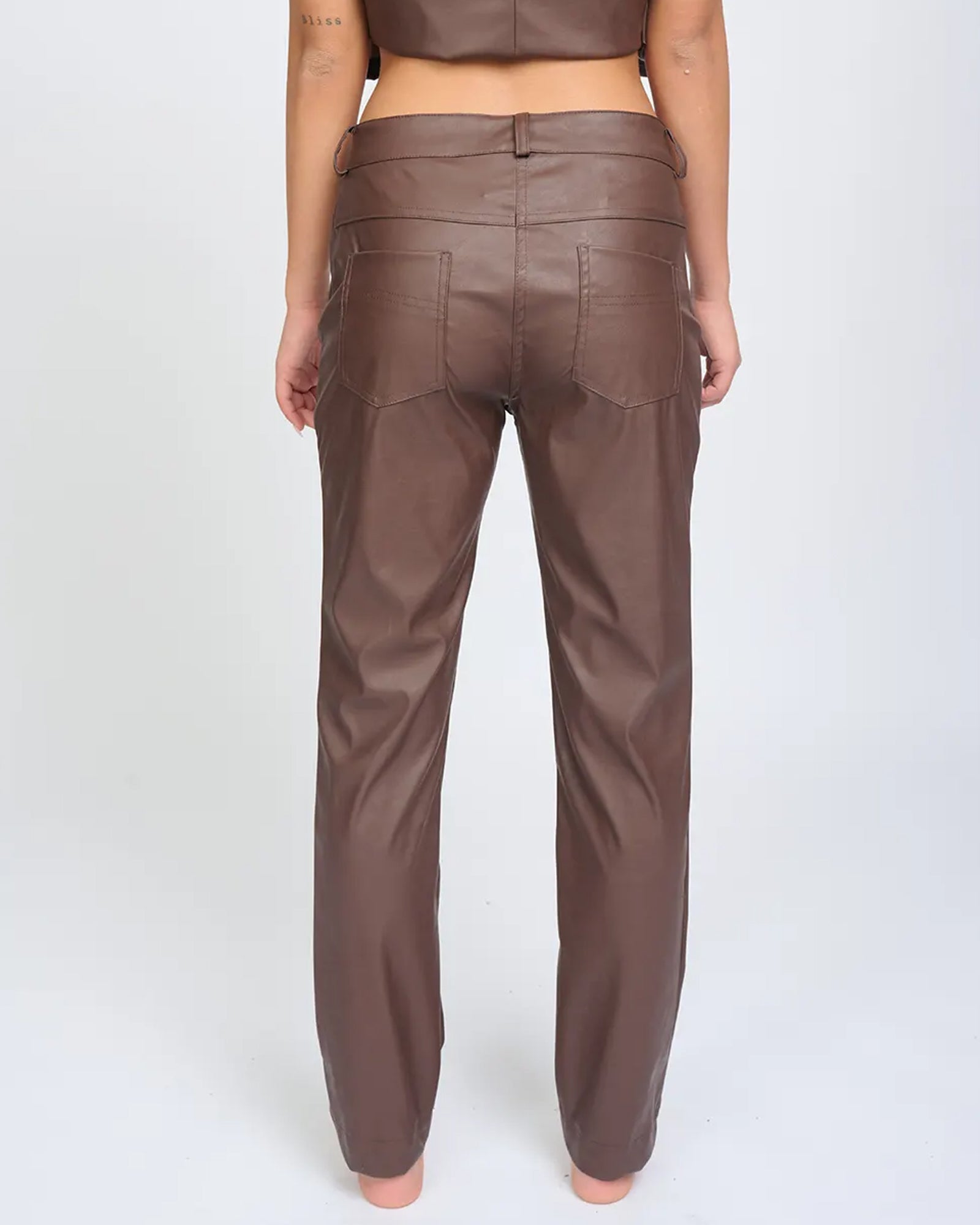 Ella Pants Chocolate Brown