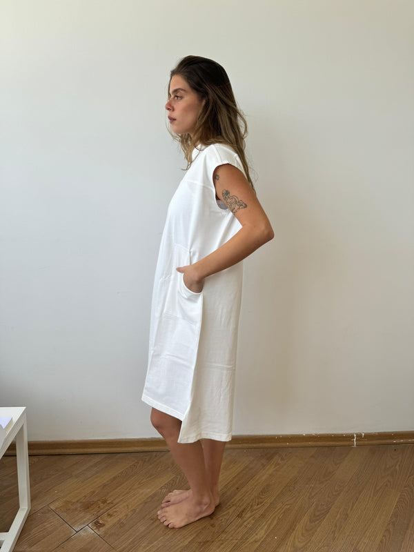 Parker Dress White