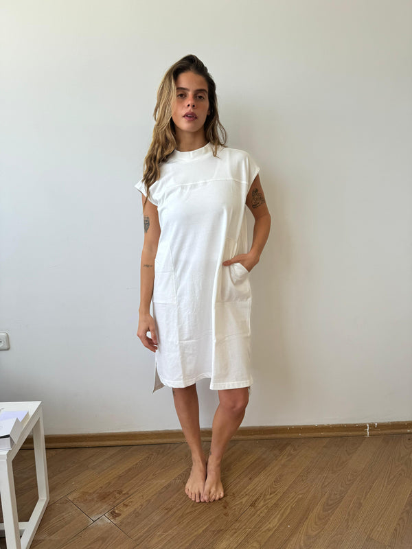 Parker Dress White