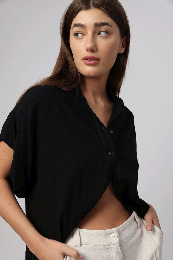 Kamala Shirt Black