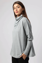 Combo Turtleneck Grey