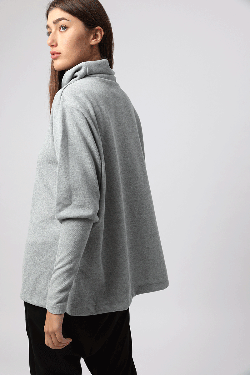 Combo Turtleneck Grey