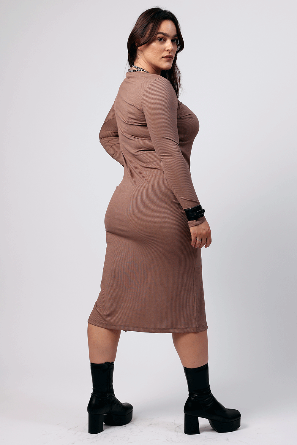 Electra Dress Mocha