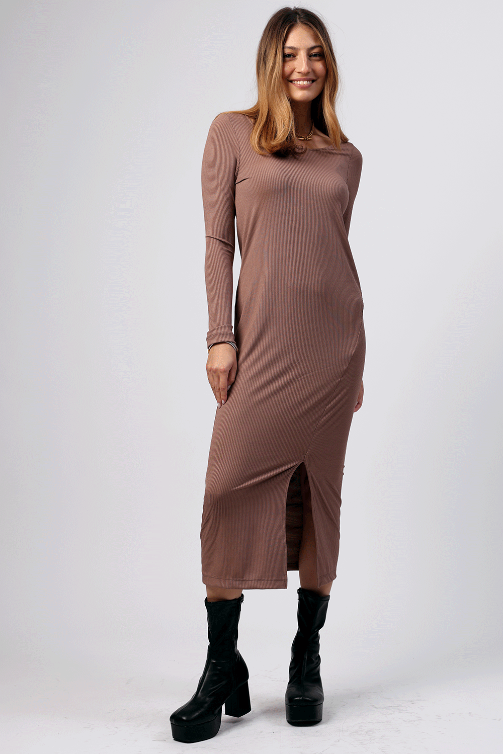 Electra Dress Mocha