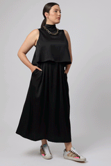 שמלת פקסטון שחורה
