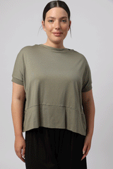 Ryan T Shirt Olive Green