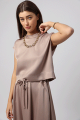 Nalini Top Light Mocha