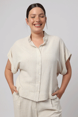 Kamala Shirt Off White